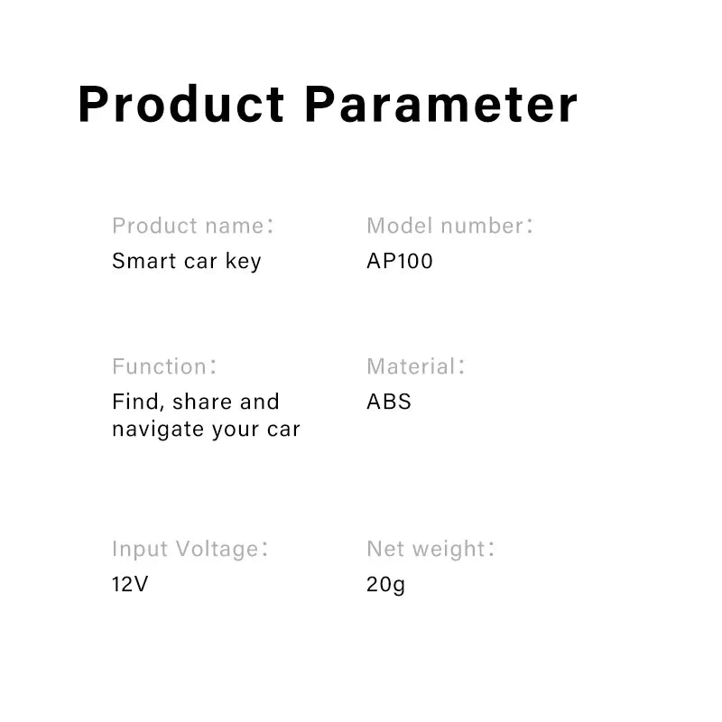 Rastreador OBD Gps Automóvel - Smart Car Key Apple Find My Phone