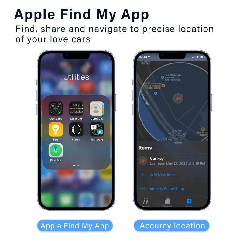 Rastreador OBD Gps Automóvel - Smart Car Key Apple Find My Phone